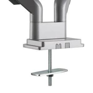 Brazo para Monitor SmartFit® One-Touch Doble, pantallas hasta 32" Gris