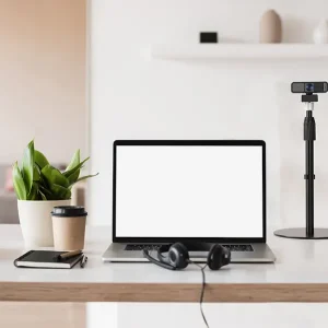 Soporte telescópico para escritorio A1010 para Webcam