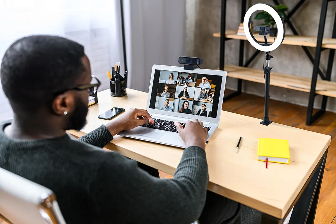 Aro de Luz Bicolor L1000 con montura para Webcam - Imagen 6