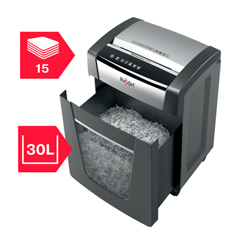 Trituradora Momentum M515 15 hojas Micro corte 30 litros P5 - Imagen 4