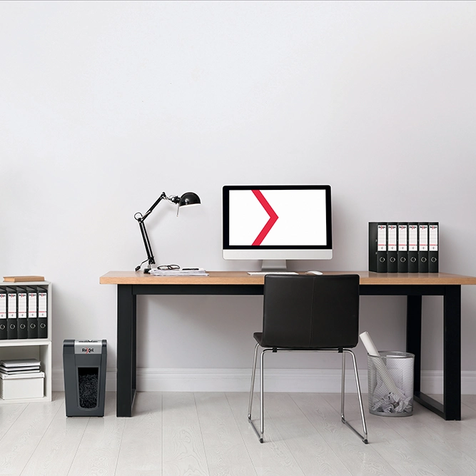 Trituradora Secure X6 6 hojas Corte PartÃculas 10 litros P4 - Imagen 5